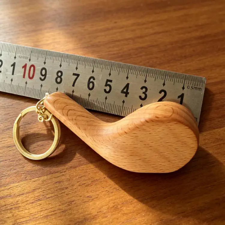 Golf Club Keyring - Custom OEM Mini Solid Wood Golf Club Souvenir Keyring Photo | WOODMEMORY
