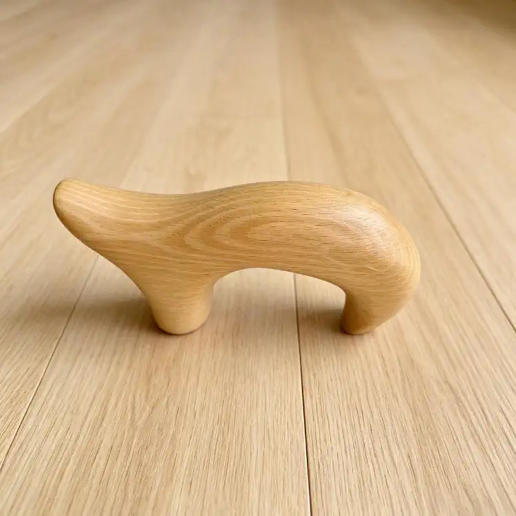 Walking Stick Handle - Custom OEM Beech Wood T Shape Walking Cane Handle Factory Image | WOODMEMORY