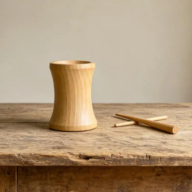 Tobacco Prerolling Pin - Custom OEM Beech Wood Tobacco Pre Rolling Tool Factory Photo | WOODMEMORY
