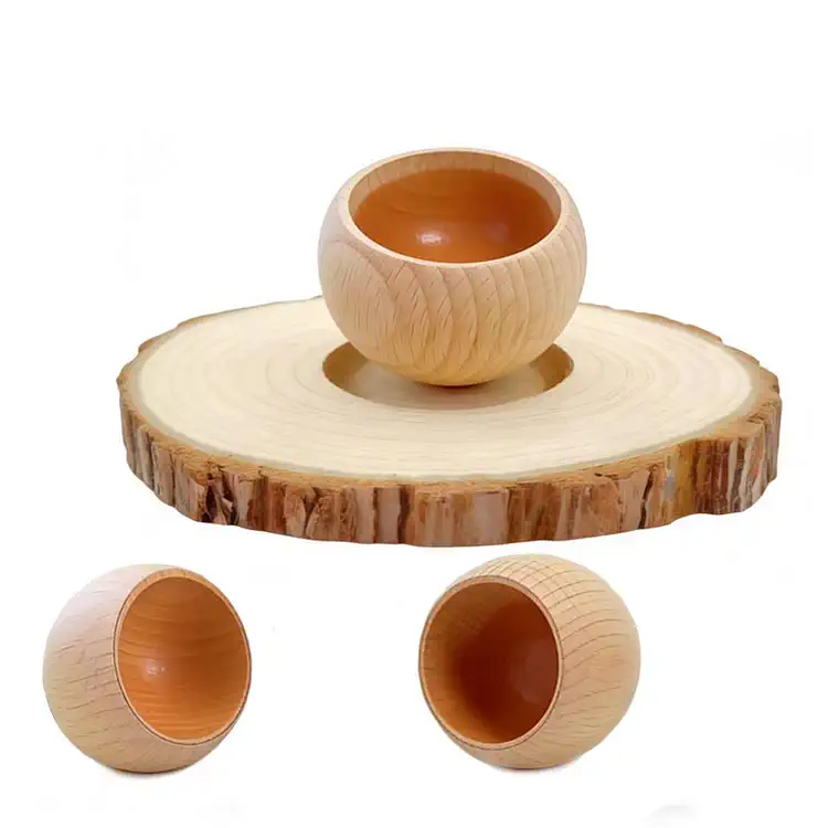 Perfume Diffuser - Custom OEM Natural Wood Car Perfume Diffuser Ball Factory Photo | WOODMEMORY