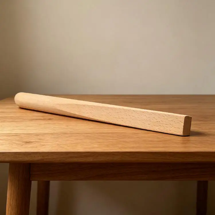Sourdough Mixing Stir Stick - Custom OEM Natural Wooden Sourdough Dough Stirring Stick Factory Photo | WOODMEMORY