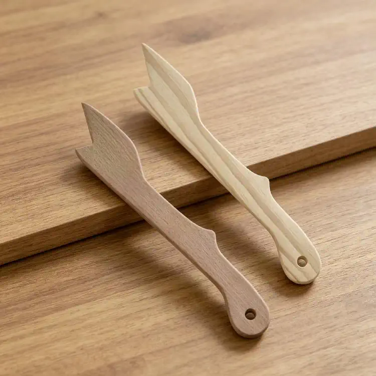 Oven Pan Pusher - Custom OEM Heat Resistant Wooden Oven Rack Pan Pusher Photo | WOODMEMORY