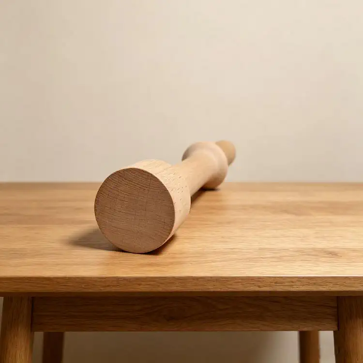 Sauerkraut Pounder - Custom OEM Beech Wood Vegetable Fermentation Pounder Factory Photo | WOODMEMORY
