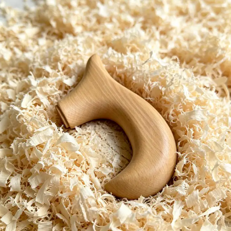 Walking Stick Handle - Custom OEM Beech Wood T Shape Walking Cane Handle Factory Image | WOODMEMORY