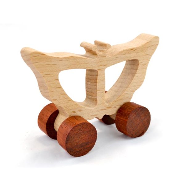 letter B 2 Natural Wooden Letter Animals Cars With 4-26 Characters,Friendly For Children's Eyes
