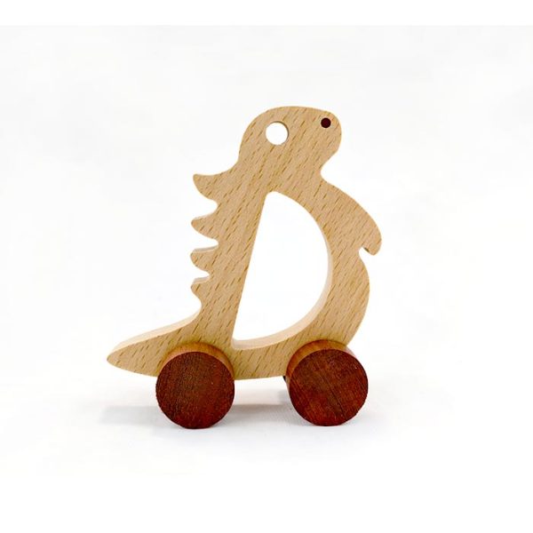 letter D 1 Natural Wooden Letter Animals Cars With 4-26 Characters,Friendly For Children's Eyes