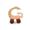 letter animals G giraffe 1 Natural Wooden 26 Letter Animals Cars,Early Education Brain Training And Psychotherapeutic Toys
