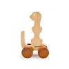 letter animals car J jaguar 1 Solid Wooden Letter Animals Toy Cars With 26 Characters,Alphabet Learning Toy,A Safety Meaningful Gift For Kids