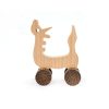 letter animals car U unicorn 1 WOODMEMORY Letter Animals Parent-child Games,Cute Look And 100% Safety Made By Natural Wood