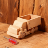 Natural Wooden Toy Vehicles 5 Designs